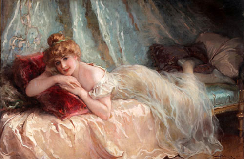 idle woman